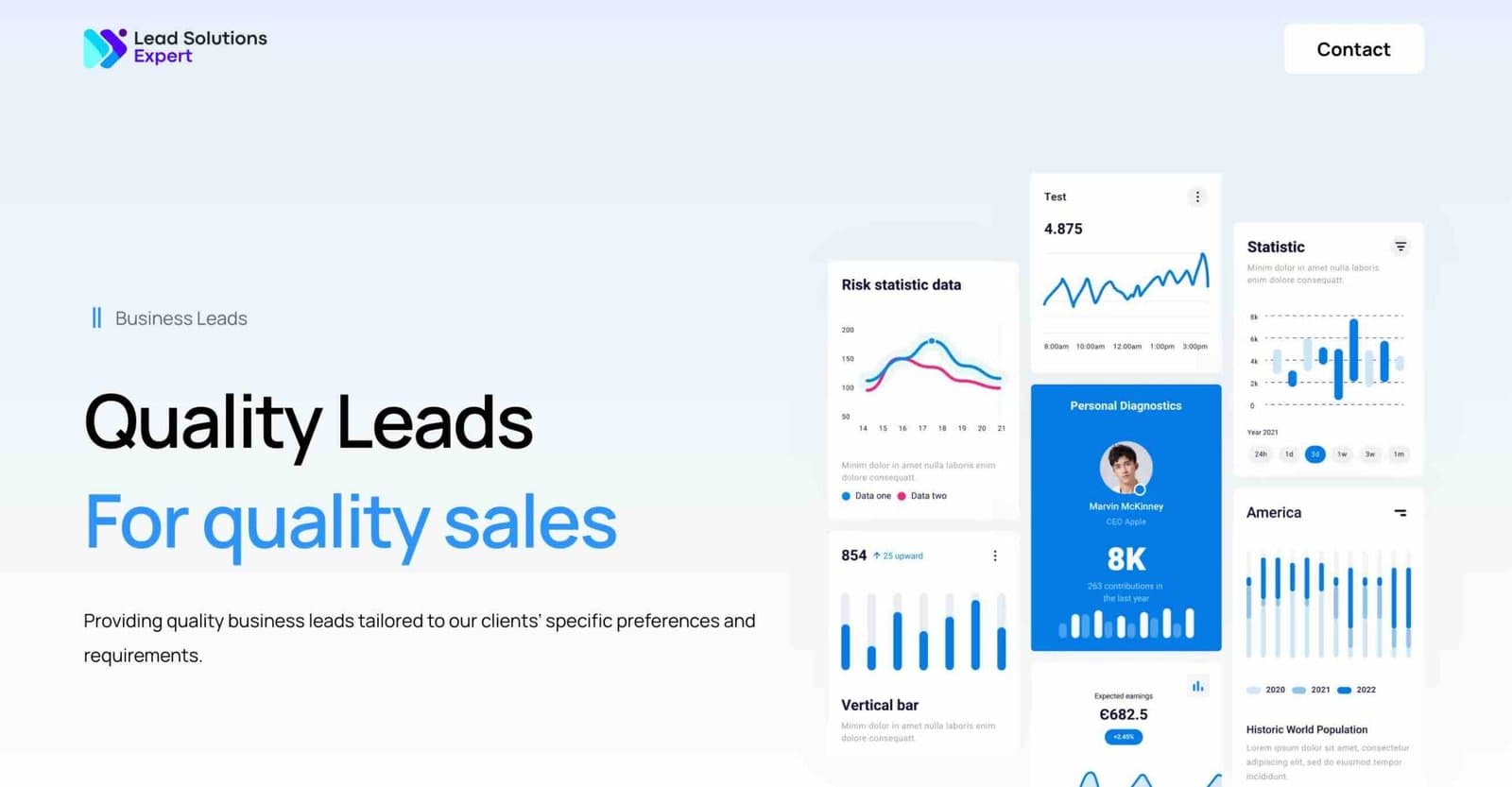 Business Leads Website