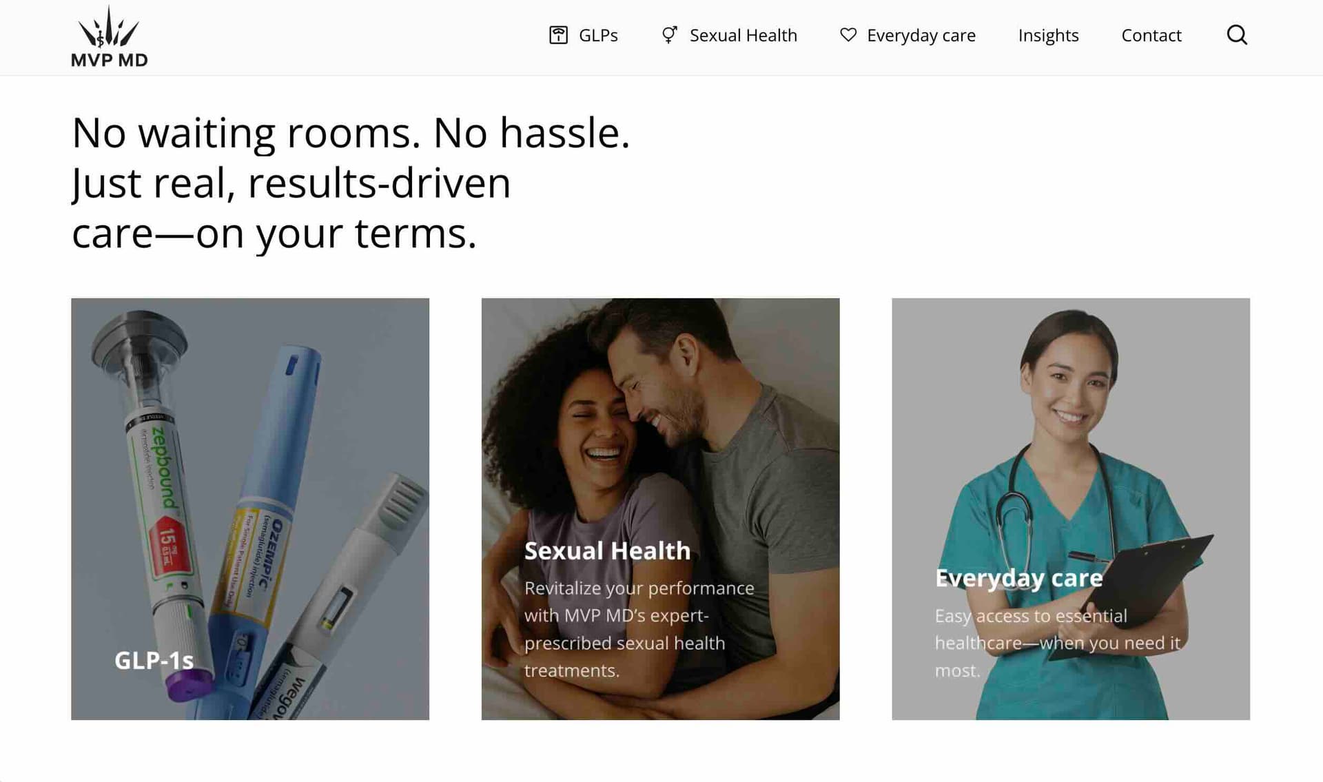 MVPMD: Modern Healthcare Web Development