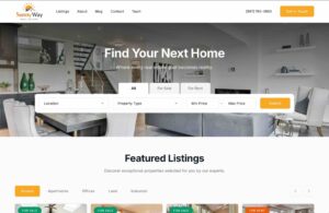 Sunny Way Real Estate Website Design & Development